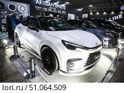 Lexus LBX. Редакционное фото, фотограф Art Konovalov / Фотобанк Лори