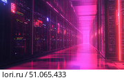 throughput glitch-transitioning data server ai generated. Стоковое AI-изображение, AI-художник Vectorwin / Фотобанк Лори