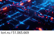 consensus streaming blockchain node ai generated. Стоковое AI-изображение, AI-художник Vectorwin / Фотобанк Лори