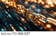 cryptocurrency sliding blockchain node ai generated. Стоковое AI-изображение, AI-художник Vectorwin / Фотобанк Лори