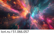 hyperthreading splitting cpu ai generated. Стоковое AI-изображение, AI-художник Vectorwin / Фотобанк Лори