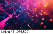 breaking fracturing quantum code ai generated. Стоковое AI-изображение, AI-художник Vectorwin / Фотобанк Лори