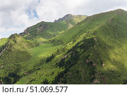 The Terskey Ala-Too in the Tian Shan mountains in Kyrgyzstan. Стоковое фото, фотограф Юлия Белоусова / Фотобанк Лори