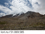 Barskoon Gorge in Kyrgyzstan. Стоковое фото, фотограф Юлия Белоусова / Фотобанк Лори