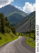 The Ala-Archa Nature Park in Kyrgyzstan. Стоковое фото, фотограф Юлия Белоусова / Фотобанк Лори