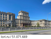 Главный учебный корпус МГТУ, Москва (2024 год). Редакционное фото, фотограф Мария Кылосова / Фотобанк Лори