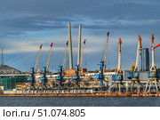 Морской торговый порт Владивосток. Стоковое фото, фотограф Яна Савинова / Фотобанк Лори