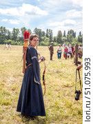 Международный турнир лучников в селе Иглино респ. Башкортостан в 2018 году. Редакционное фото, фотограф Андреева Тамара Викторовна / Фотобанк Лори