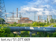 Городская ТЭЦ г. Саров (2019 год) Стоковое фото, фотограф Станислав Зайцев / Фотобанк Лори