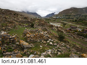 The village Upper Balkaria. Стоковое фото, фотограф Юлия Белоусова / Фотобанк Лори
