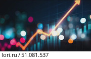 Understanding financial trends through data analysis and visual representations in markets. Стоковое AI-видео, аниматор Сергей Толмачёв / Фотобанк Лори