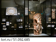 VIENNA, AUSTRIA - JANUARY 29, 2022: Exposition in the Vienna World Museum. Стоковое фото, фотограф Яков Филимонов / Фотобанк Лори