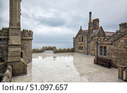 Terrace of the St. Michael's Mount castle. Cornwall. England. Great Britain (2009 год). Стоковое фото, фотограф Сергей Пристяжнюк (Serg Zastavkin) / Фотобанк Лори