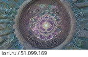 Experience stunning geometric designs illuminated in purple light, captivating viewers with intricate details and patterns. Стоковое AI-видео, аниматор Данила Большаков / Фотобанк Лори