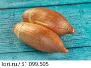 Ripe shallot onion for cooking. Стоковое фото, фотограф Андрей Старостин / Фотобанк Лори