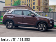 Hyundai Creta мини-кроссовер. Редакционное фото, фотограф Иван Синайко / Фотобанк Лори