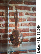 Yerevan, Armenia - January 06, 2023: Museum exhibits in the famous Blue Iranian Mosque. Редакционное фото, фотограф Наталия Кирсанова / Фотобанк Лори