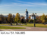 Церковь иконы Божией Матери Живоносный Источник в Царицыно, Москва. Редакционное фото, фотограф Андрей Иванов / Фотобанк Лори