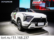 Mitsubishi Xforce. Редакционное фото, фотограф Art Konovalov / Фотобанк Лори