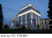 Старинная Власьевская (Знаменская) башня в Ярославле, Золотое кольцо. Россия. 2025 год. Редакционное фото, фотограф Дмитрий Мельников / Фотобанк Лори