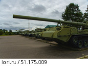 A number of self-propelled long-range guns. Belarus. Minsk. 09.08.2025. Редакционное фото, фотограф Ярославский Максим / Фотобанк Лори