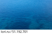 Deep blue sea creating calming ripples. Стоковое фото, фотограф Данил Руденко / Фотобанк Лори