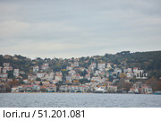ISTANBUL, TURKEY - NOVEMBER 26, 2021: Princes' Islands, view from the ship. The Sea of Marmara. Редакционное фото, фотограф Наталия Кирсанова / Фотобанк Лори