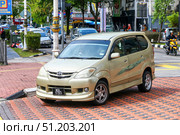 Toyota Avanza. Редакционное фото, фотограф Art Konovalov / Фотобанк Лори