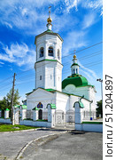 Город Тобольск. Церковь апостола Андрея Первозванного 1744-1759 гг. Стоковое фото, фотограф Александр Тараканов / Фотобанк Лори