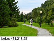 Город Тобольск. Сквер Декабристов. Роща Журавского. Стоковое фото, фотограф Александр Тараканов / Фотобанк Лори