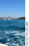Seagulls Flying Above Bosporus Strait in Istanbul Sailboat and yacht racing in the Bosphorus and the Sea of Marmara Bosphorus Strait in Istanbul, Turkey Beautiful view of the Bosphorus shore on a sunny day, full of residential houses, Istanbul, Turkey. A wide view of the Bosphorus Strait in Istanbul, with the city's skyline and coastal buildings in the background. A ship sails across the calm waters under the clear blue sky. Стоковое фото, фотограф Zita Khasanova / Фотобанк Лори
