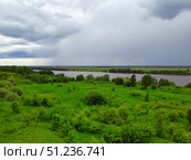 Есенинские места. Природа рязанской области. Пейзажи в музее Сергея Есенина Константиново (2022 год). Редакционное фото, фотограф Мария Сергеева / Фотобанк Лори
