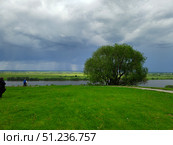 Есенинские места. Природа рязанской области. Пейзажи в музее Сергея Есенина Константиново (2022 год). Редакционное фото, фотограф Мария Сергеева / Фотобанк Лори