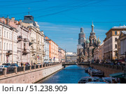 The Church of the Resurrection of Christ (Spas-na-Krovi) is under reconstruction. Russia, Saint Petersburg, August 15, 2025. Редакционное фото, фотограф Photojuli / Фотобанк Лори