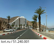 Nesiha Hotel near Taba border crossing to Egypt. Редакционное фото, фотограф Irina Opachevsky / Фотобанк Лори