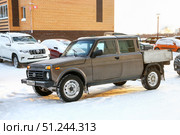 Lada 4x4 Pickup. Редакционное фото, фотограф Art Konovalov / Фотобанк Лори