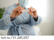 Pregnancy PCR test moment. Стоковое фото, фотограф Скоробогатова Е. / Фотобанк Лори