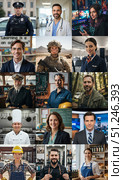 Portrait of people of different professions generated by AI. Стоковое AI-изображение, AI-художник Андрей Аркуша / Фотобанк Лори