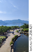 Nagasaki, Japan - May 12, 2025. View from the balcony of Former Mitsubishi Dock House. Стоковое фото, фотограф Константин Никитеев / Фотобанк Лори