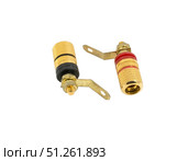 Соединители проводов без пайки на белом фоне. Push-wire connector  on white background. Стоковое фото, фотограф Татьяна Д / Фотобанк Лори