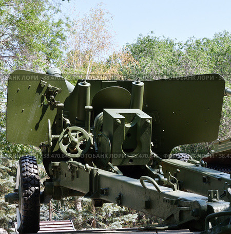 152 caliber howitzer. Стоковое фото, фотограф Владимир Галкин / Фотобанк Лори