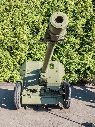 76-мм дивизионная пушка БЛ-14. СССР. Экспозиция боевой техники в музее Парка Победы в Москве. Техника времен Второй мировой войны (2024 год). Редакционное фото, фотограф Константин Григорьев / Фотобанк Лори