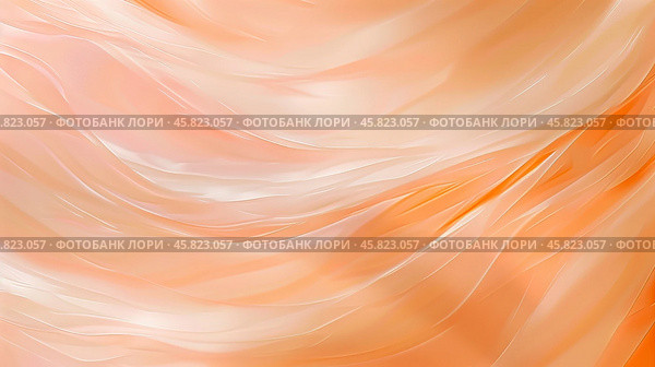 A dreamy abstract background painted in the soft hues of a Peach Fuzz color palette. Стоковое AI-изображение, AI-художник Михаил Строгалев / Фотобанк Лори