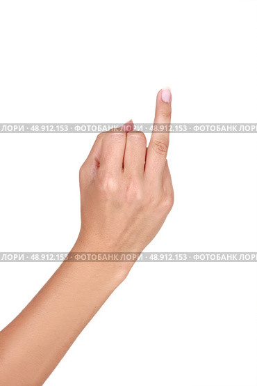 A raised ring finger. Стоковое фото, агентство Ingram Publishing / Фотобанк Лори