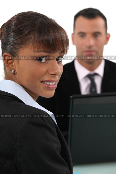 A terrified woman. Стоковое фото, агентство Ingram Publishing / Фотобанк Лори