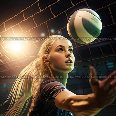 A woman in a sports uniform plays basketball and throws a ball. The concept of sports. Стоковое AI-изображение, AI-художник Ярославский Максим / Фотобанк Лори
