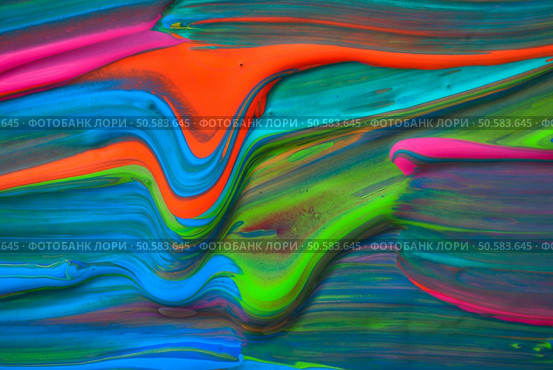 Abstract art backgrounds. Hand-painted background. Стоковое фото, агентство Ingram Publishing / Фотобанк Лори