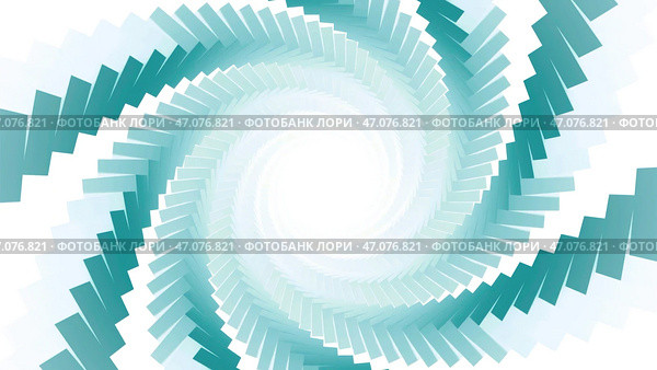 Abstract background in the form of a spiral or tunnel in space. Стоковая иллюстрация, иллюстратор David Kashakhi / Фотобанк Лори