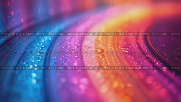 Abstract background with colorful wave design. Colorful rainbow crayon child draw, grunge rough texture hand drawn. abstract artistic kindergarten background. Стоковое AI-видео, аниматор Ирина Михайличенко / Фотобанк Лори