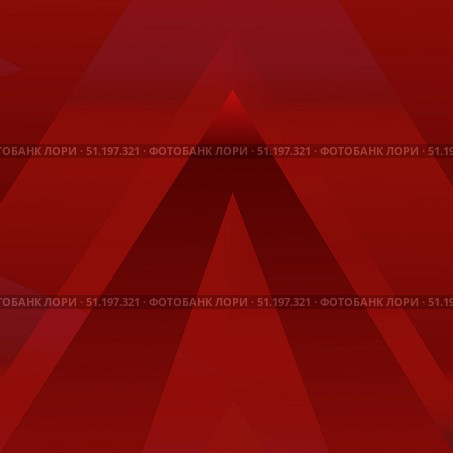 Abstract background with red gradient on distance, sharp-angled shapes for websites, postcards, invitations, presentations. Стоковая иллюстрация, иллюстратор Marina Blazarenko / Фотобанк Лори